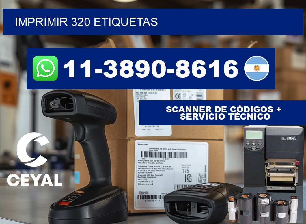 IMPRIMIR 320 ETIQUETAS
