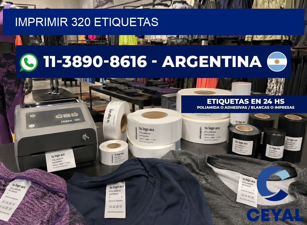 IMPRIMIR 320 ETIQUETAS