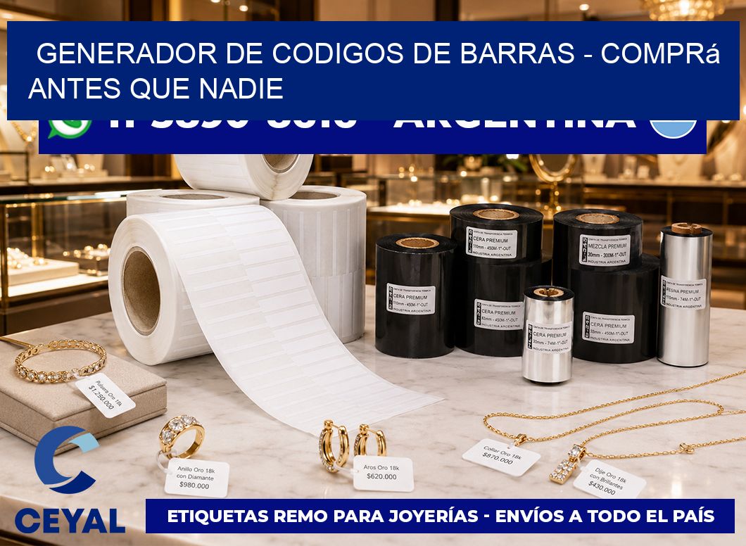 generador de codigos de barras – Comprá antes que nadie