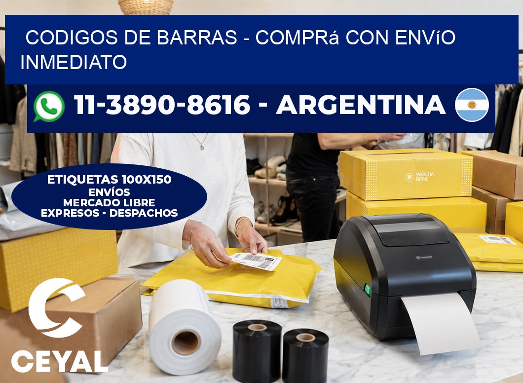 codigos de barras – Comprá con envío inmediato