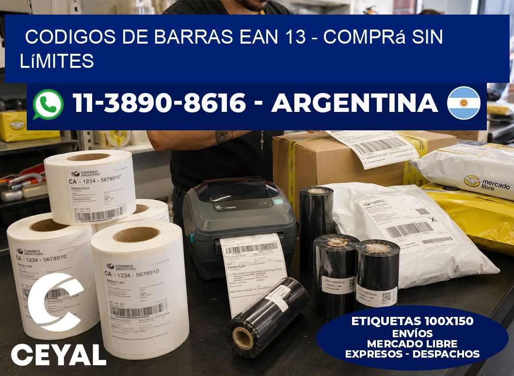 codigos de barras ean 13 - Comprá sin límites