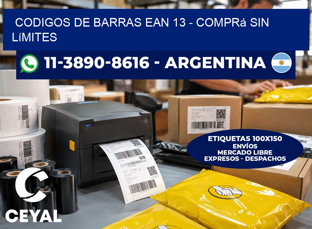 codigos de barras ean 13 – Comprá sin límites