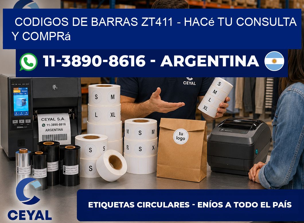 codigos de barras zt411 - Hacé tu consulta y comprá