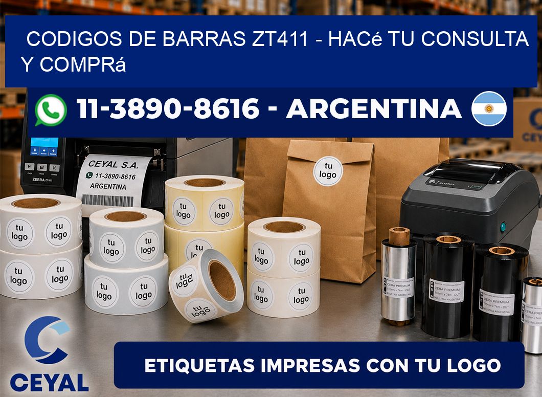 codigos de barras zt411 - Hacé tu consulta y comprá