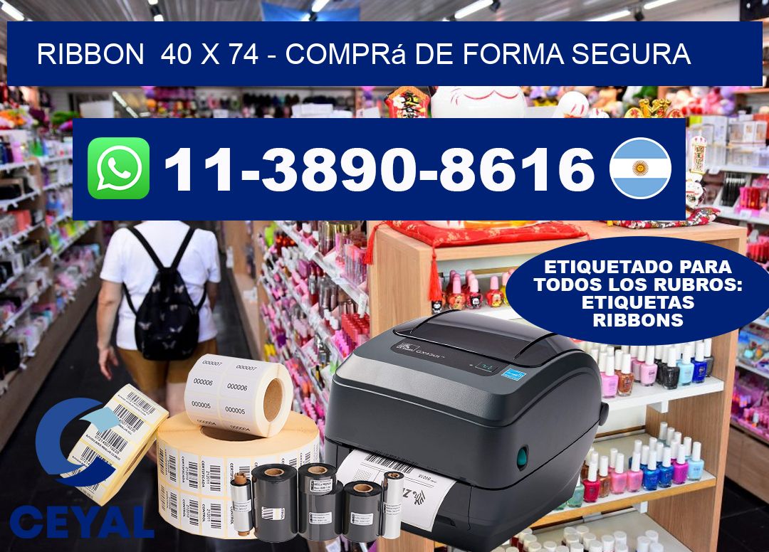 ribbon 40 x 74 - Comprá de forma segura