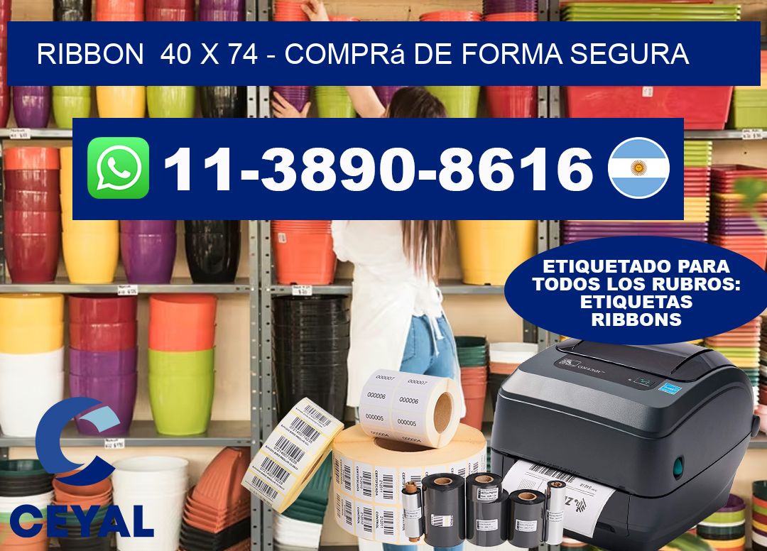 ribbon 40 x 74 - Comprá de forma segura
