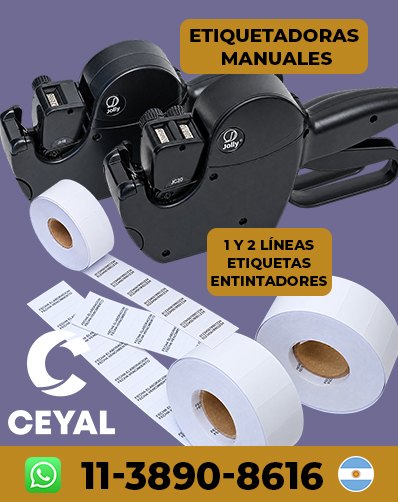 Etiquetas para Control de Stock ZEBRA de escritorio