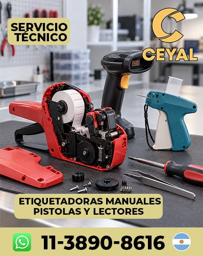 Etiquetas para Packaging de Indumentaria CODIGO 128