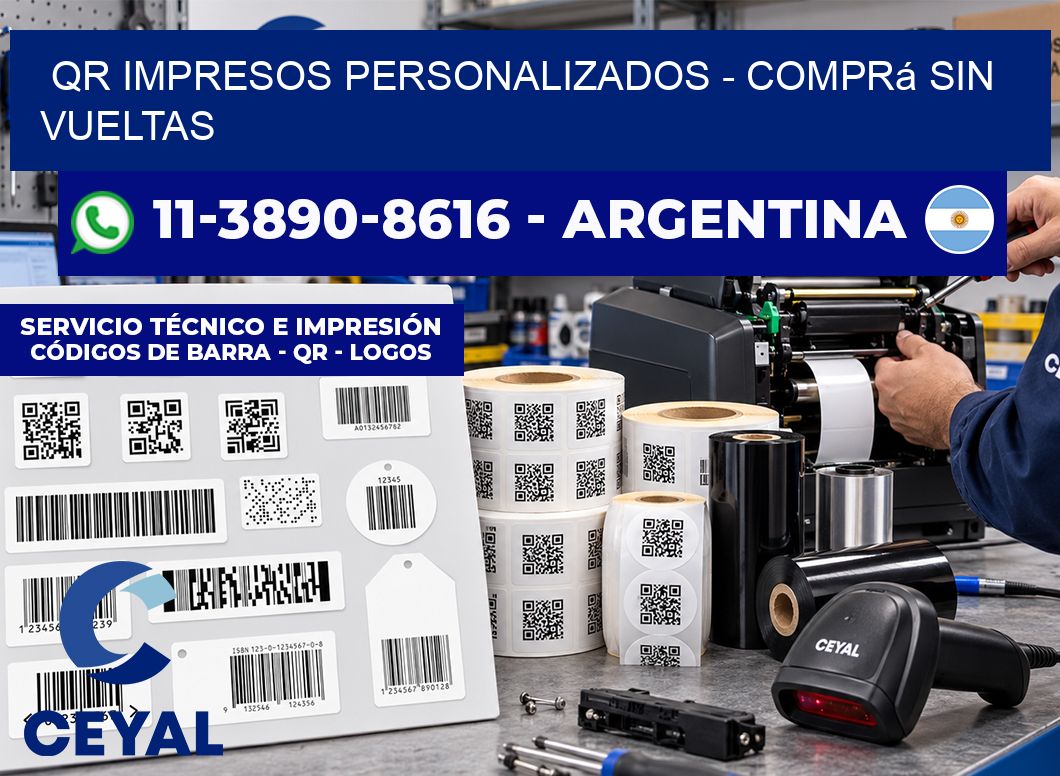 QR Impresos Personalizados - Comprá sin vueltas