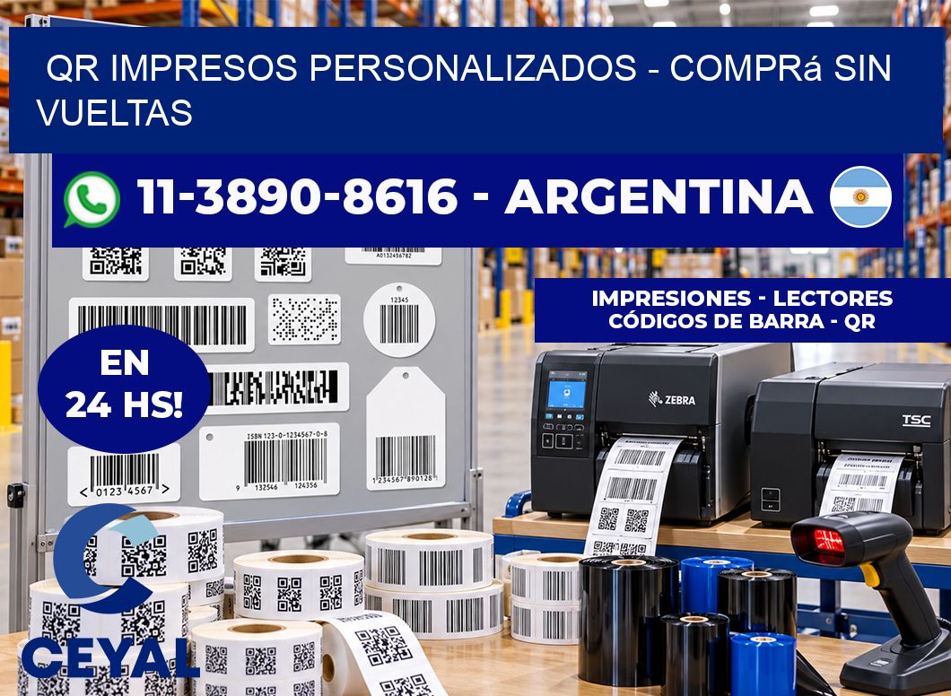 QR Impresos Personalizados – Comprá sin vueltas