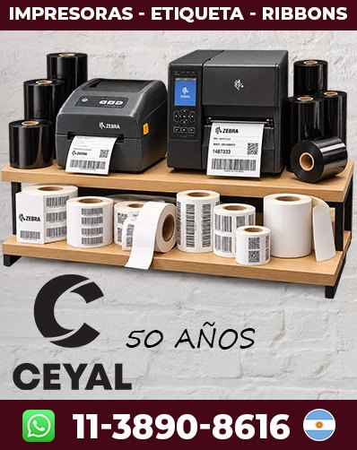 ROLLOS TERMICOS PARA ZEBRA – Encontrá tu opción